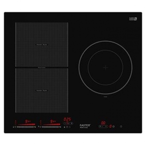 Bếp điện từ âm 3 vùng nấu  Faster Inverter 360