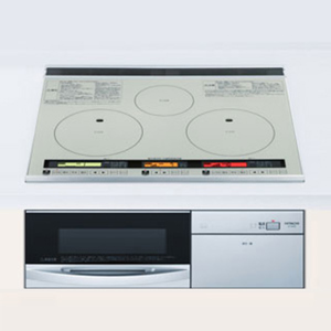 Bếp từ âm 3 vùng nấu Hitachi HT-F8TFS