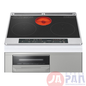 Bếp từ âm 3 vùng nấu Hitachi HT-M6S
