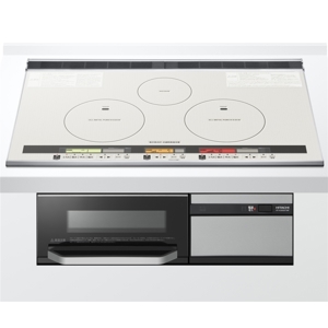 Bếp từ âm 3 vùng nấu Hitachi HT-M300XTWF