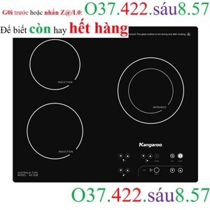 Bếp từ âm 3 vùng nấu Kangaroo KG836i