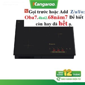 Bếp từ âm 3 vùng nấu Kangaroo KG836i