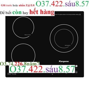 Bếp từ âm 3 vùng nấu Kangaroo KG836i