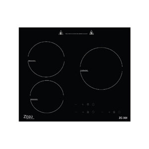 Bếp từ âm 3 vùng nấu Zegu ZC-30I