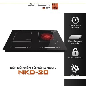 Bếp từ âm 2 vùng nấu Junger NKD 20