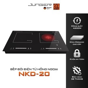 Bếp từ âm 2 vùng nấu Junger NKD 20