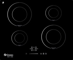 Bếp từ âm 4 vùng nấu Grasso GS1-406 (GS-1-406E/S)