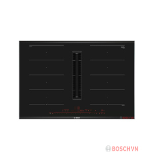 Bếp từ âm 4 vùng nấu kết hợp hút mùi Bosch PXX875D67E