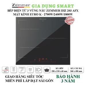 Bếp từ ba Zemmer IZM 203 AFX