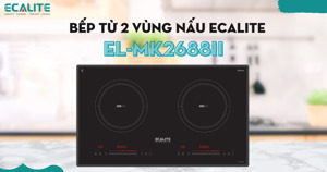 Bếp từ đôi Ecalite EL-MK2688II