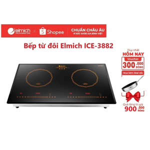 Bếp từ đôi Elmich ICE-3882