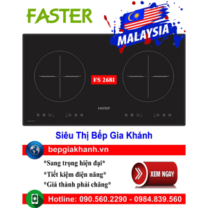 Bếp từ đôi Faster FS-268I