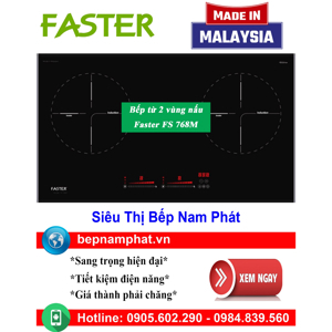 Bếp từ đôi Faster FS-768M