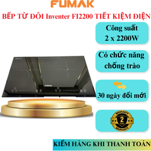 Bếp từ đôi Fumak FI2200