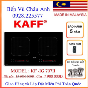 Bếp từ đôi Kaff KF-IG707II