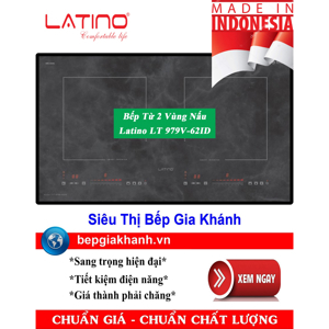 Bếp từ đôi Latino LT 979V-62ID