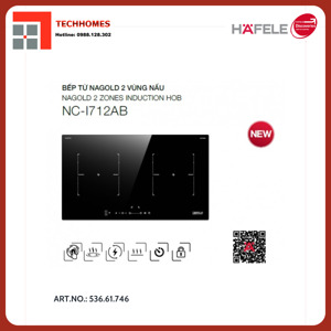 Bếp từ đôi Nagold Hafele NC-I712AB 536.61.746