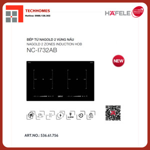 Bếp từ đôi Nagold Hafele NC-I732AB 536.61.756