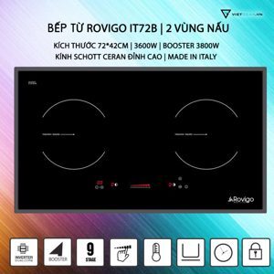 Bếp từ đôi Rovigo IT72B