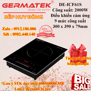 Bếp từ đơn Germatek DE-ICF61S