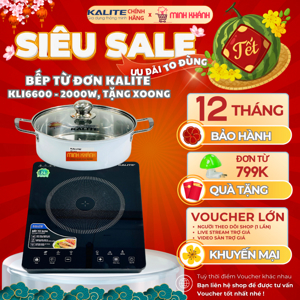 Bếp từ đơn Kalite KLI6600
