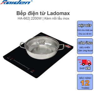 Bếp từ đơn Ladomax HA-662