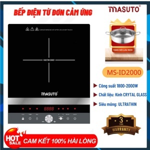 Bếp từ đơn Masuto MS-ID2000