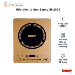 Bếp từ dương 1 vùng nấu Benny BI-2006
