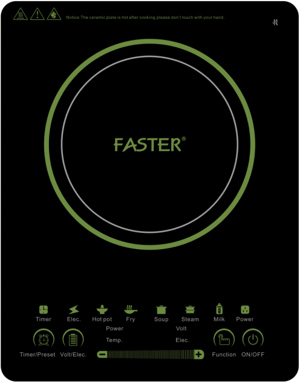 Bếp từ dương 1 vùng nấu Faster FS 188I