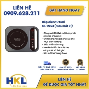 Bếp từ dương 1 vùng nấu Gali GL-2023