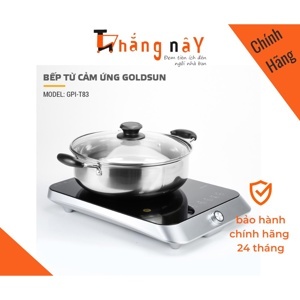 Bếp từ dương 1 vùng nấu Goldsun GPI-T83