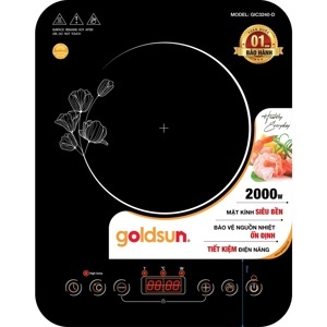 Bếp từ dương 1 vùng nấu Goldsun GIC3240-D