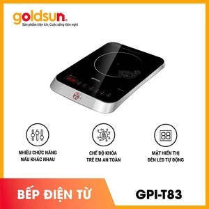 Bếp từ dương 1 vùng nấu Goldsun GPI-T83