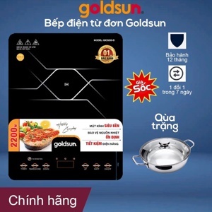 Bếp từ dương 1 vùng nấu Goldsun GIC3200-D