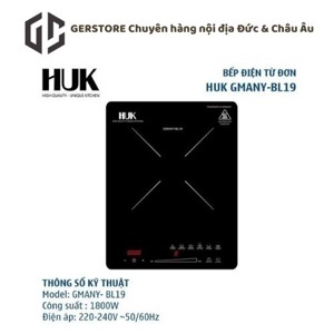 Bếp từ dương 1 vùng nấu Huk Gmany BL19