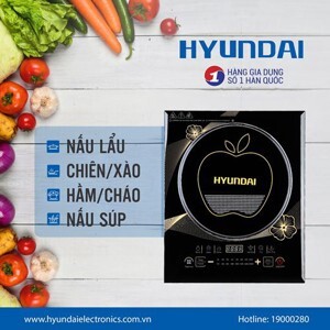 Bếp từ dương 1 vùng nấu Hyundai HDE-1122