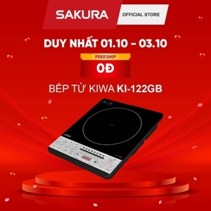 Bếp từ dương 1 vùng nấu Kiwa KI-122GB