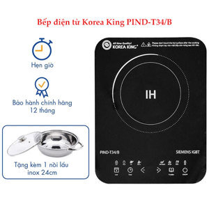 Bếp từ dương 1 vùng nấu Korea King PIND-T34/B