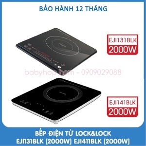 Bếp từ dương 1 vùng nấu Lock&Lock EJI131BLK