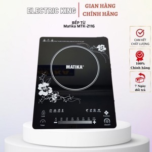 Bếp từ dương 1 vùng nấu Matika MTK-2116