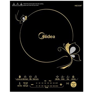Bếp từ dương 1 vùng nấu Midea MI-T2117DE