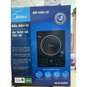 Bếp từ dương 1 vùng nấu Midea MI-B1920DG