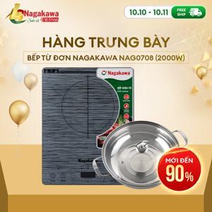 Bếp từ dương 1 vùng nấu Nagakawa NAG0708