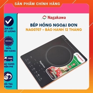 Bếp từ dương 1 vùng nấu Nagakawa NAG0703