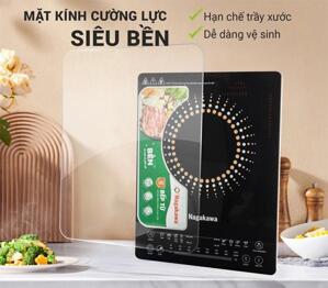 Bếp từ dương 1 vùng nấu Nagakawa NAG0703