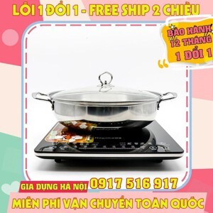 Bếp từ dương 1 vùng nấu Nagakawa NAG0706