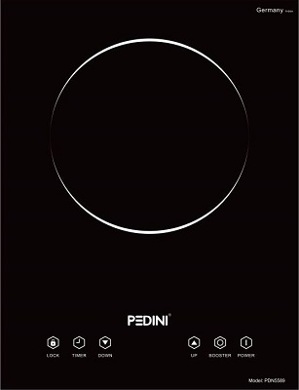 Bếp từ dương 1 vùng nấu Pedini PDN 5589