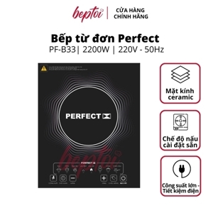 Bếp từ dương 1 vùng nấu Perfect PF-B33