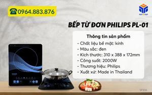 Bếp từ dương 1 vùng nấu Philips PL-01