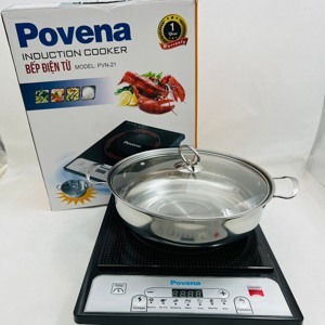 Bếp từ dương 1 vùng nấu Povena PVN-21